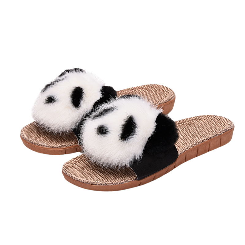 Home slippers Panda slippers