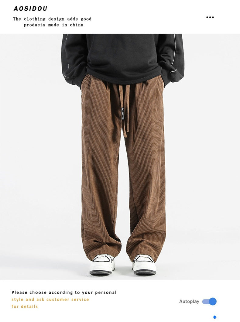 Corduroy Casual Pants