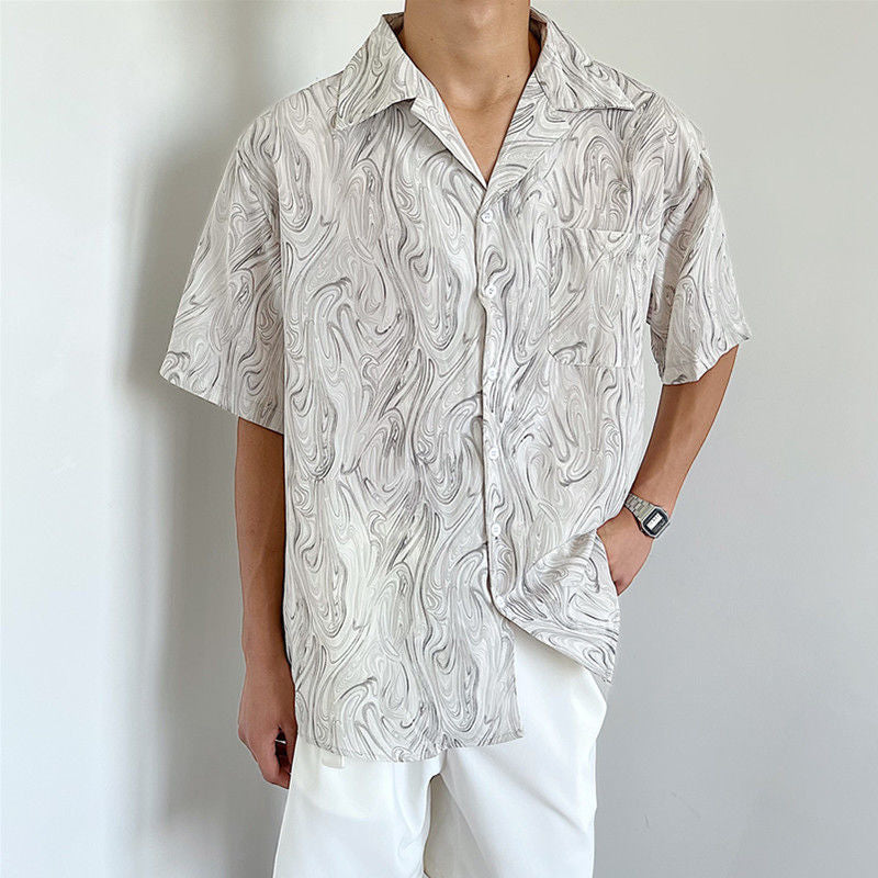 Summer Niche Lazy And Loose Western Style Casual Shirt